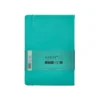 CUADERNO CON GOMILLA ANTARTIK NOTES TAPA DURA A5 HOJAS PUNTOS TURQUESA 100 HOJAS 80 GR FSC