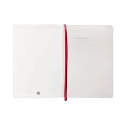 CUADERNO CON GOMILLA ANTARTIK NOTES TAPA BLANDA A5 HOJAS CUADRICULA NEGRO Y ROJO 80 HOJAS 80 GR FSC