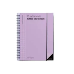 CUADERNO DE TODAS LAS CLASES PROFESORADO ADDITTIO 256 PAGINAS DIA PAGINA COLOR VERDE 170X240 MM