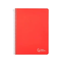 CUADERNO ESPIRAL LIDERPAPEL DIN A5 WITTY TAPA DURA 80H 90GR RAYADO HORIZONTAL 8MM CON MARGEN COLORES SURTIDOS