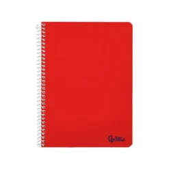 CUADERNO ESPIRAL LIDERPAPEL A5 SMART TAPA BLANDA 80H 75GR RAYADO Nº46 COLORES SURTIDOS