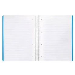 CUADERNO ESPIRAL LIDERPAPEL A4 MICRO WITTY TAPA DURA 120H 90GR HORIZONTAL 8MM 5 BANDAS 4 TALADROS COLORES SURTIDOS