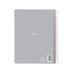 CUADERNO ESPIRAL LIDERPAPEL A4 MICRO WITTY TAPA DURA 120H 90GR CUADRO 5MM 5 BANDAS 4 TALADROS COLORES SURTIDOS