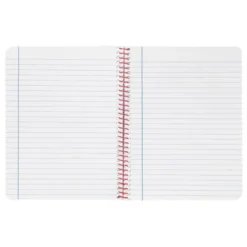 CUADERNO ESPIRAL LIDERPAPEL A4 WONDER TAPA PLASTICO 80H 90GR RAYADO HORIZONTAL CON MARGEN COLOR AZUL MARINO