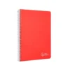 CUADERNO ESPIRAL LIDERPAPEL DIN A5 WITTY TAPA DURA 80H 90GR LISO SIN MARGEN COLORES SURTIDOS