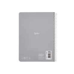 CUADERNO ESPIRAL LIDERPAPEL DIN A5 WITTY TAPA DURA 80H 90GR MILIMETRADO 2MM COLORES SURTIDOS