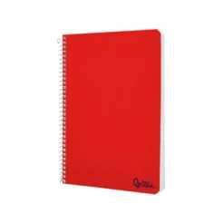 CUADERNO ESPIRAL LIDERPAPEL DIN A5 SMART TAPA BLANDA 80H 75GR RAYADO MONTESSORI 3,5MM COLORES SURTIDOS