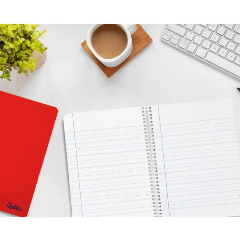 CUADERNO ESPIRAL LIDERPAPEL DIN A5 SMART TAPA BLANDA 80H 75GR RAYADO MONTESSORI 3,5MM COLORES SURTIDOS
