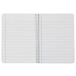 CUADERNO ESPIRAL LIDERPAPEL DIN A5 SMART TAPA BLANDA 80H 75GR PAUTA 3,5MM CON MARGEN COLORES SURTIDOS