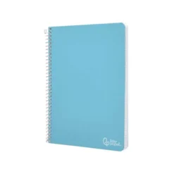 CUADERNO ESPIRAL LIDERPAPEL DIN A4 WITTY TAPA DURA 80H 90GR CUADRO 6MM CON MARGEN COLORES SURTIDOS
