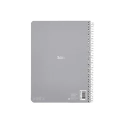 CUADERNO ESPIRAL LIDERPAPEL A4 MICRO SMART TAPA BLANDA 80H 75GR CUADRO 5MM DOBLE MARGEN 4 TALADROS COLORES