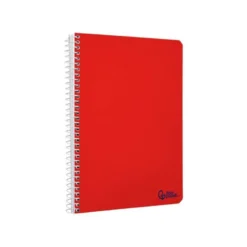 CUADERNO ESPIRAL LIDERPAPEL DIN A5 SMART TAPA BLANDA 80H 75GR LISO SIN MARGEN COLORES SURTIDOS