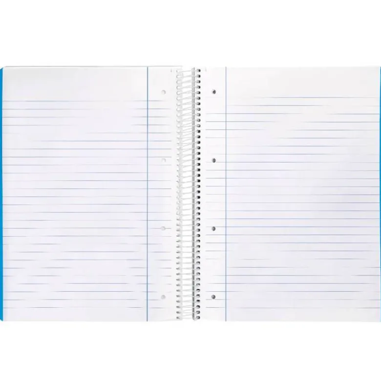 CUADERNO ESPIRAL LIDERPAPEL A4 MICRO SMART TAPA BLANDA 80H 75GR HORIZONTAL 7MM DOBLE MARGEN 4 TALADROS COLORES