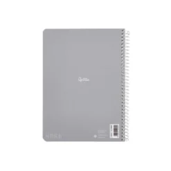CUADERNO ESPIRAL LIDERPAPEL A4 MICRO SMART TAPA BLANDA 80H 75GR HORIZONTAL 7MM DOBLE MARGEN 4 TALADROS COLORES