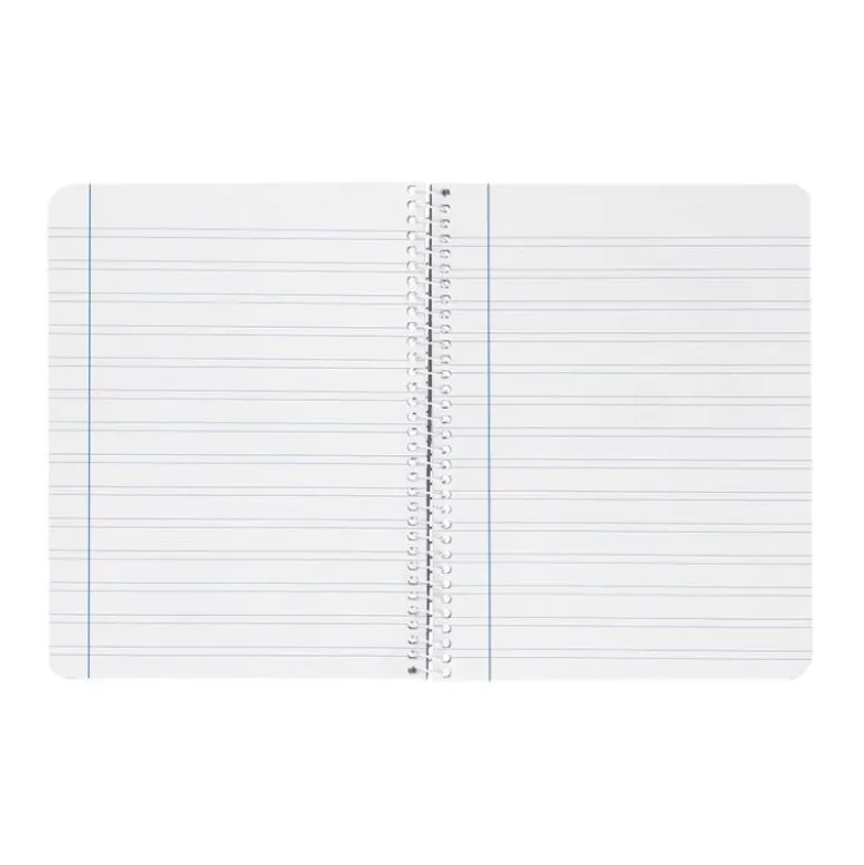 CUADERNO ESPIRAL LIDERPAPEL DIN A5 WITTY TAPA DURA 80H 90GR RAYADO MONTESSORI 5 MM COLORES SURTIDOS