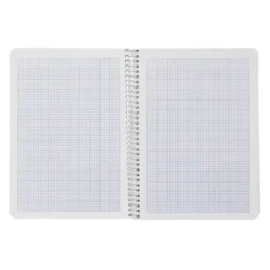 CUADERNO ESPIRAL LIDERPAPEL A4 SMART TAPA BLANDA 80H 75GR RAYADO Nº46 COLORES SURTIDOS