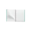 CUADERNO ESPIRAL MIQUELRIUS DIN A4 80 HOJAS 90 GR CUADRO 5 MM TAPA FORRADA AURORA ICELAND