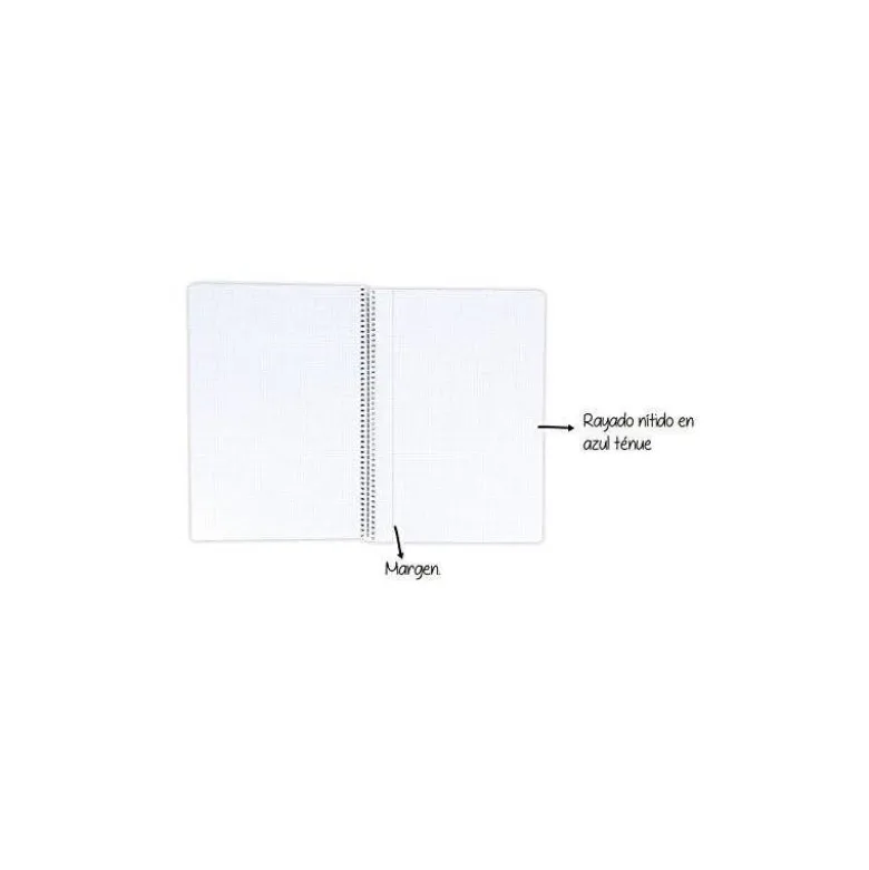 CUADERNO ESPIRAL OXFORD TAPA EXTRADURA FOLIO 80 HOJAS 90 GR CUADRO 4 MM COLORES VIVOS PACK DE 4+1 UNIDADES
