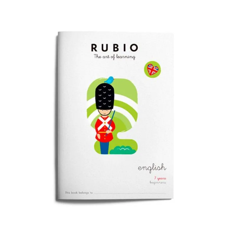CUADERNO RUBIO ENGLISH 7 YEARS BEGINNERS