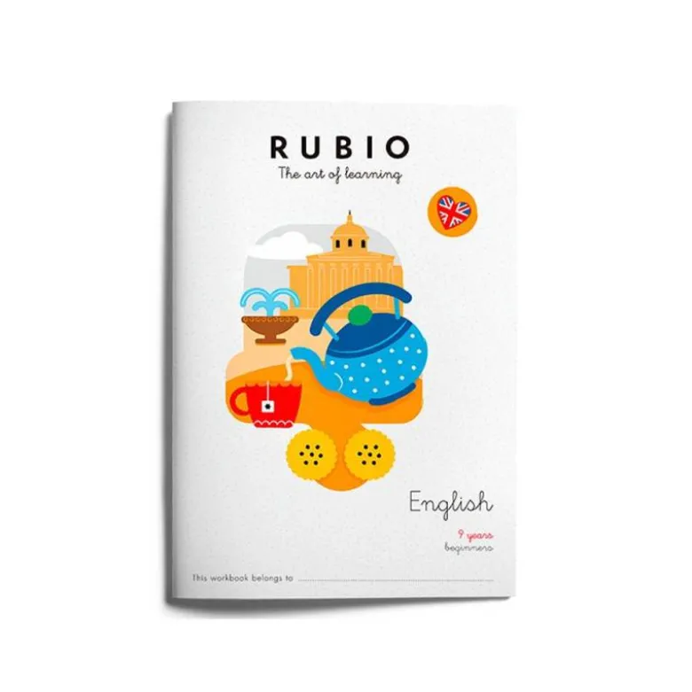 CUADERNO RUBIO ENGLISH 9 YEARS BEGINNERS