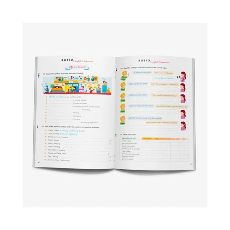 CUADERNO RUBIO ENGLISH 9 YEARS BEGINNERS