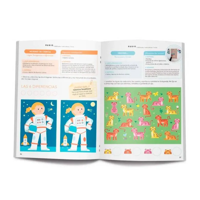 CUADERNO RUBIO HABILIDADES MATEMATICAS + 4 AÑOS
