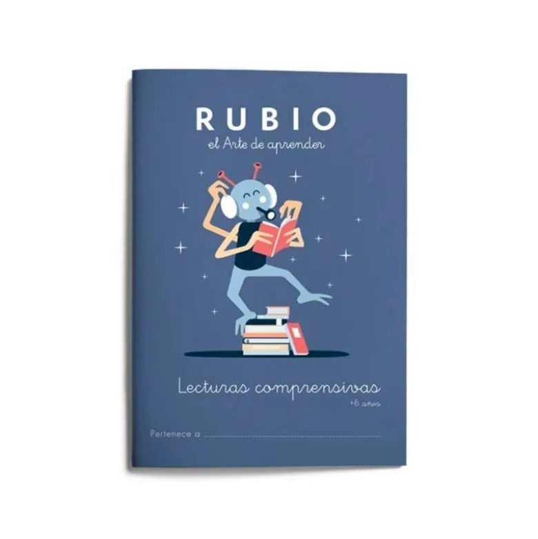 CUADERNO RUBIO LECTURAS COMPRENSIVAS + 6 AÑOS