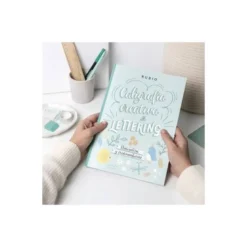 CUADERNO RUBIO LETTERING CALIGRAFIA CREATIVA NATURALEZA Y MEDIO AMBIENTE
