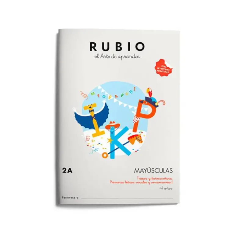 CUADERNO RUBIO MAYUSCULAS 2B