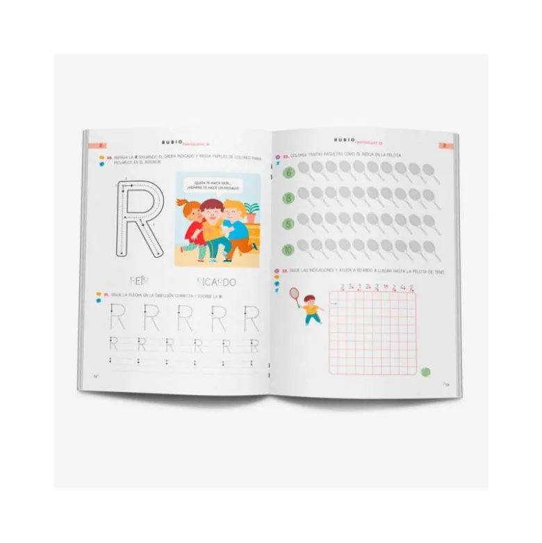 CUADERNO RUBIO MAYUSCULAS 2B