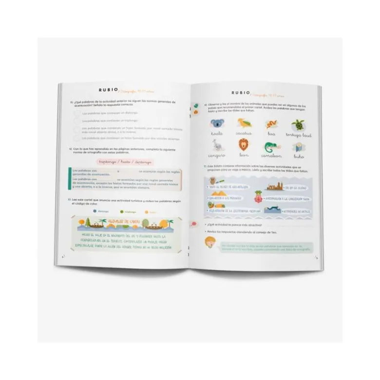 CUADERNO RUBIO ORTOGRAFIA 6