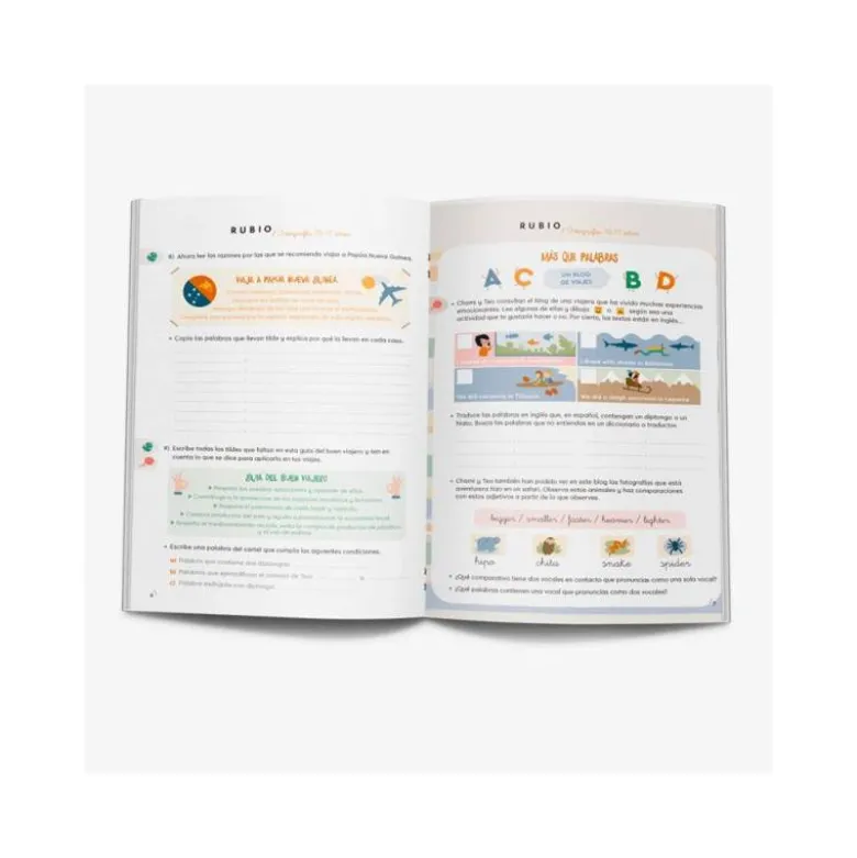 CUADERNO RUBIO ORTOGRAFIA 6