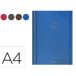 CUADERNO AULA PLANNER ADDITIO DIN A4 160 PAGINAS PLAN ANUAL Y MENSUAL CON PROGRAMCION Y EVALUACION