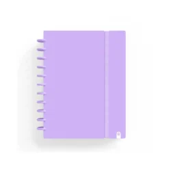 CUADERNO CARCHIVO INGENIOX FOAM A5 80H CUADRICULA MALVA PASTEL