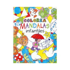CUADERNO DE COLOREAR SUSAETA MANDALAS INFANTILES 96 PAGINAS 21,4X27,8 CM