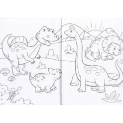 CUADERNO DE COLOREAR SUSAETA DINOSAURIOS 192 PAGINAS 21X28 CM