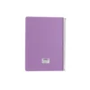 CUADERNO ESPIRAL ANTARTIK A4 TAPA FOAM 80H 90GR CUADRO 4MM CON MARGEN COLOR LAVANDA