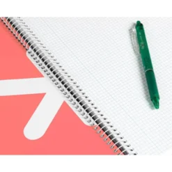 Cuaderno espiral Antartik DIN A4 microperforado Tapa dura 80 hojas 100g/m2 Coral