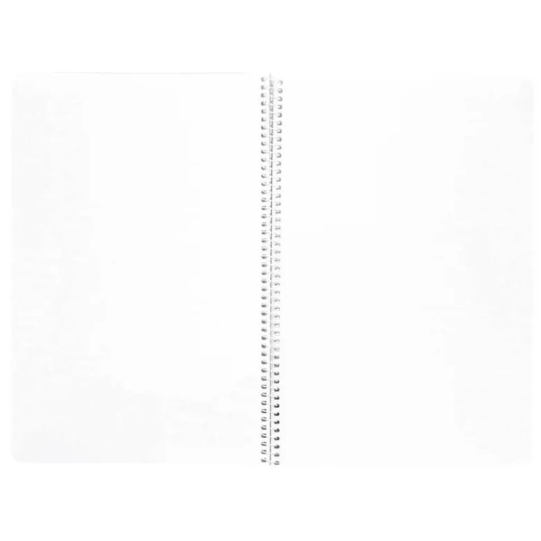 CUADERNO ESPIRAL LIDERPAPEL A5 WONDER TAPA PLASTICO 80H 90GR LISO COLORES SURTIDOS