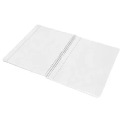 Cuaderno espiral liderpapel a4 wonder tapa plastico 80h 90 gr liso colores surtidos