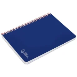 CUADERNO ESPIRAL LIDERPAPEL DIN A4 WITTY TAPA DURA 80H 90GR CUADRO 4MM CON MARGEN COLOR AZUL OSCURO