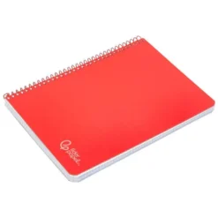 CUADERNO ESPIRAL LIDERPAPEL DIN A4 WITTY TAPA DURA 80H 90GR PAUTA 3,5MM CON MARGEN COLOR ROJO