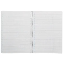 CUADERNO ESPIRAL LIDERPAPEL DI N A4 PAUTAGUIA TAPA BLANDA 80H 75 GR CUADRO PAUTADO 4MM COLOR LILA