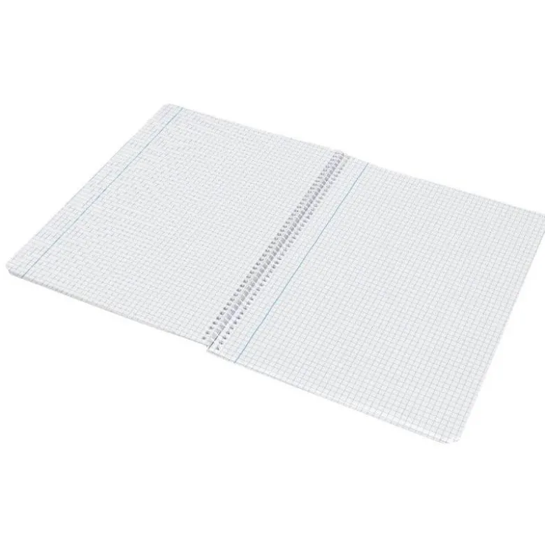 Cuaderno espiral liderpapel a5 wonder tapa plastico 80h 90gr cuadro 5mm con margen colores surtidos "no se pueden elegir"