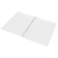 Cuaderno espiral Liderpapel Wonder Tamaño DIN A4 80 hojas Tapa plastico Rayado horizontal 90 g/m2 Con margen Colores Surtidos