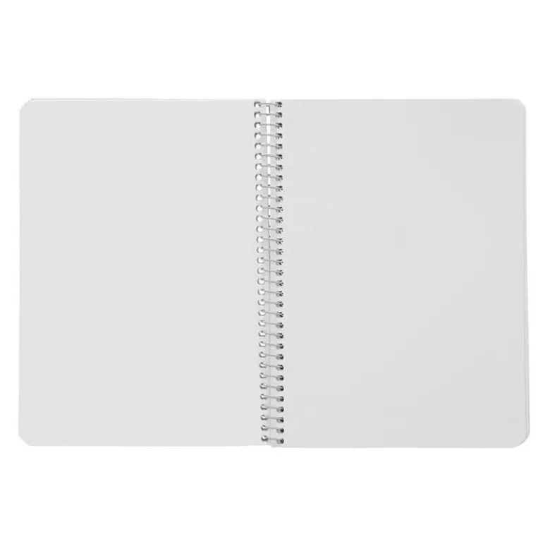 CUADERNO ESPIRAL LIDERPAPEL DIN A4 SMART TAPA BLANDA 80H 75GR LISO SIN MARGEN COLORES SURTIDOS