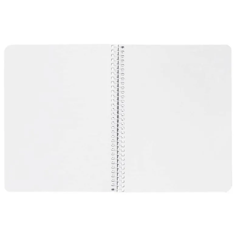 CUADERNO ESPIRAL LIDERPAPEL DIN A4 WITTY TAPA DURA 80H 90GR LISO SIN MARGEN COLORES SURTIDOS