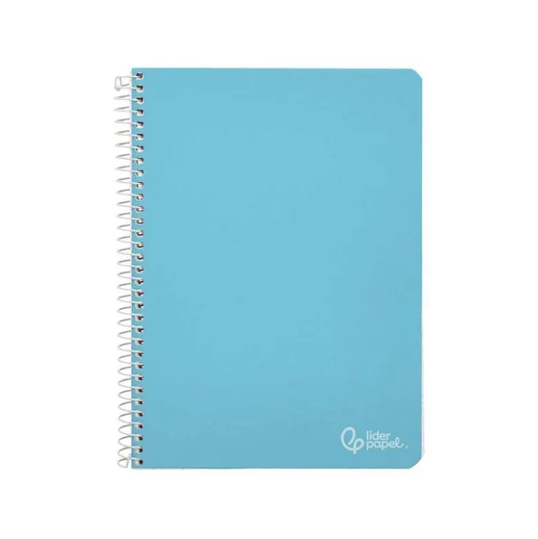 CUADERNO ESPIRAL LIDERPAPEL DIN A4 WITTY TAPA DURA 80H 90GR LISO SIN MARGEN COLORES SURTIDOS
