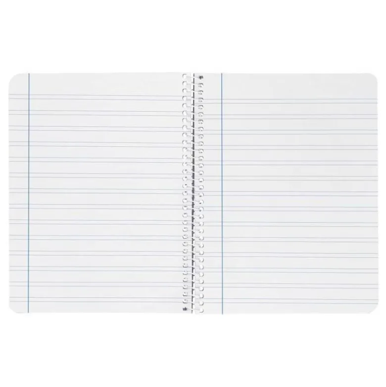 CUADERNO ESPIRAL LIDERPAPEL DIN A4 WITTY TAPA DURA 80H 90GR PAUTA 3,5MM CON MARGEN COLOR AMARILLO