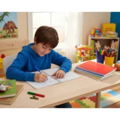 CUADERNO ESPIRAL LIDERPAPEL DIN A4 TAPA POLIPROPILENO 80H 90GR CUADRO 4MM CON MARGEN PACK 5+1 COLORES SURTIDOS